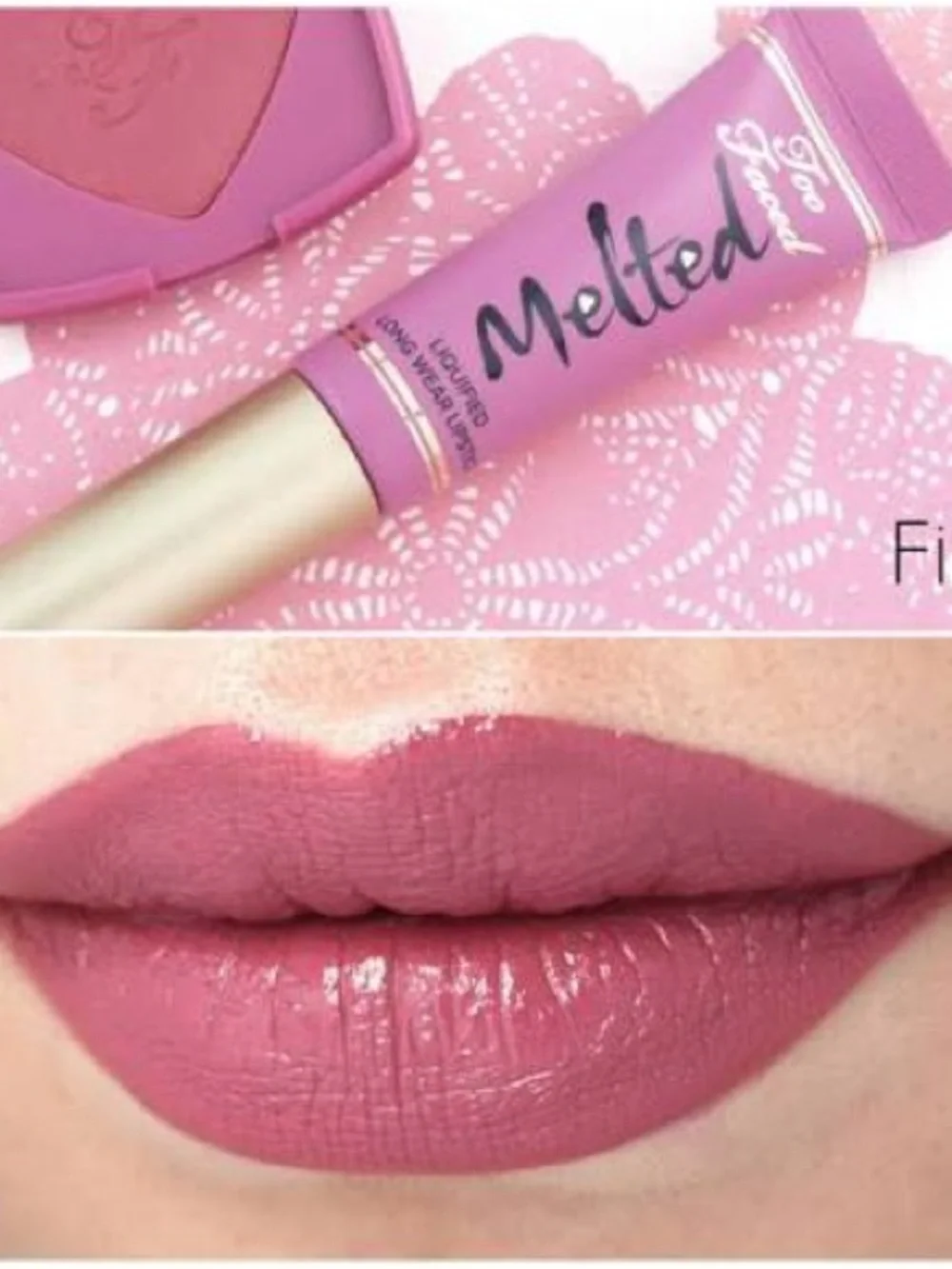 Too Faced Melted Liquid Lipstick - Fig